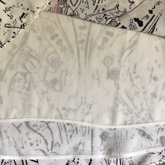 WHBM “Tasha” cold shoulder blouse - Picture 16 of 16